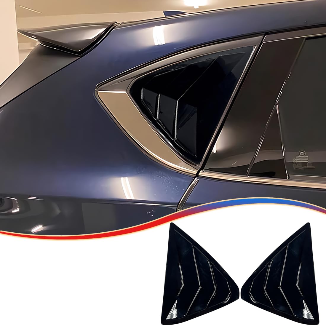 Amazon.com: MUXEE Window Louver 2Pcs Side Vent Window Louvers for